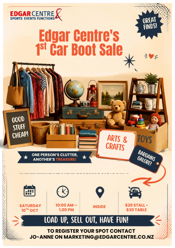 Edgar Centres 1st Car Boot sale